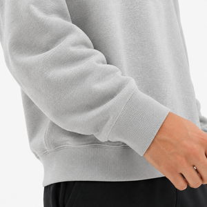 Custom <b>Men</b>’s Oversized <b>Crewneck</b> <b>Sweatshirt</b> Heavyweight Cotton Fleece Drop Shoulder Pullover OEM Streetwear <b>Sweatshirts</b> - Product Image 6