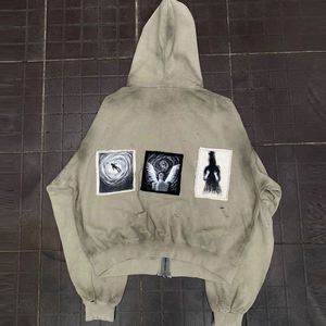 Sudadera con Capucha para Hombre de Lujo, de Alta Calidad, de Secado Rápido, Talla y Color Personalizables, Estilo Urbano, Diseño Moderno, en Oferta - Product Image 2