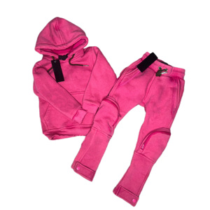 Conjunto Deportivo de 2 Piezas para Niños, Estampado, Personalizado, Invernal, Transpirable, Ecológico, 100% Algodón, Grueso, Proveedor de Ropa Deportiva al por Mayor - Product Image 6