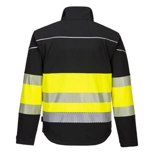 Sudadera con Cremallera Reflectante de Alta Visibilidad Personalizada con LED, ANSI Clase 3, Impermeable, 100% Nailon/Poliéster, para Seguridad en la Construcción - Product Image 2