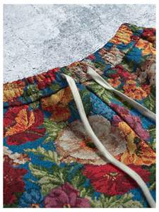 Pantalones Cortos Tropicales para Hombre, Estampados, Cintura Elástica con Cordón, para Playa, Verano, Vacaciones, Coloridos, Ligeros, para Nadar - Product Image 2