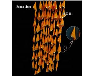 Gota patti พวงแขวนสำหรับตกแต่งงานแต่งงาน haldi Mehndi รายการตกแต่งปาร์ตี้กลับต้องวางพู่แต่งงาน backdrops - Product Image 5