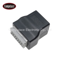 Adaptateur Terminal RJ45 Femelle 5P à Connexion Rapide Sans Outil à Ressort pour Commutateurs de Données 1.5A 12V DC ZSA1052 CN/GUA - Ventes Flash