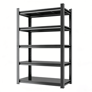 5 Tier Adjustable Heavy Duty Metal Utility <b>Rack</b> Shelf Unit 2000LBS <b>Garage</b> Storage Shelves Adjustable Storage <b>for</b> <b>Garage</b> - Product Image 3