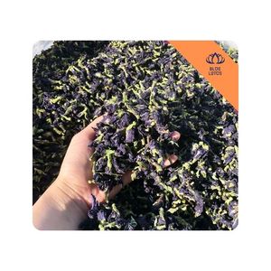 Té de Floración BLUE LOTUS FARM con Flores de Guisante Mariposa, Origen Vietnam, 100% Flores Secas para Té y Uso Culinario - Product Image 1