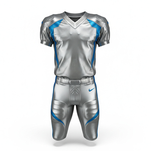 Uniforme de football américain de qualité professionnelle, couleur personnalisée, coutures renforcées, tissu hautement extensible pour une agilité maximale - Product Image 1
