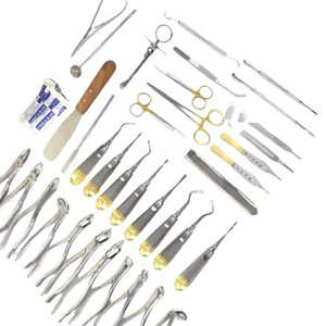 Forceps d'extraction dentaire pour adultes, 23 pièces, certifiés CE, poignée ergonomique manuelle, classe I, DC-DCK-6088, 5 positions de mâchoires, garantie 1 an - Product Image 3