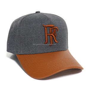 Offre Spéciale nouveau Design 5 panneau un cadre chapeaux plat broderie ajustement blanc noir gros Logo hommes sport casquettes de Baseball - Product Image 3
