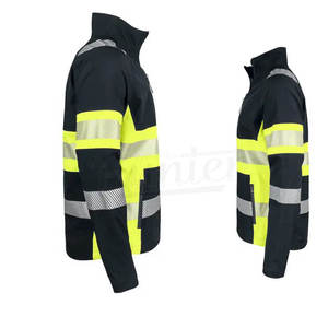 Chaqueta de Seguridad Reflectante de Poliéster Personalizable, Impermeable, para Trabajo en Invierno y Verano, con Logotipo - Product Image 6