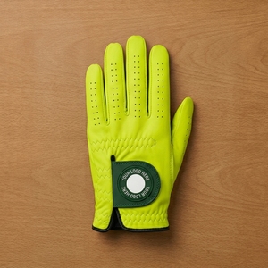 Gant de golf sportif OEM Premium en PU anti-UV avec marqueur de balle magnétique, logo personnalisé, respirant, adhérence douce, marque privée, main gauche - Product Image 1