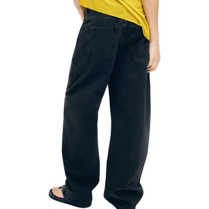 Jeans de Mezclilla de Cintura Alta para Mujer, Pantalones Casuales Elegantes, Pantalones de Pierna Recta, Ropa Cómoda para el Día a Día, Venta al Por Mayor - Product Image 2
