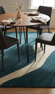 Modern Abstract Handtufted Wool Carpet Soft Luxury Area <b>Rug</b> <b>for</b> Living Room Bedroom and <b>Lounge</b> Spaces - Product Image 6