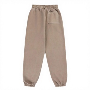 Pantalon droit décontracté en toile brodée 100 % coton pour homme, logo personnalisé, écologique, anti-boulochage, hiver TOPWX532580 HHJ - Product Image 3