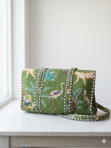 Top Trendy Product Quilted Cotton Fabric <b>Tote</b> Bag Handmade Eco Friendly Reusable Shopping Carry Bag Durable Lightweight Gift - Product Image 3