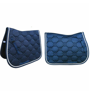 High quality Horse Saddle crafted with neoprene polyester material durable build latest design OEM service logo option - Product Image 1