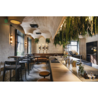 Comptoir de bar élégant et minimaliste, mobilier moderne, finition élégante en placage de qualité supérieure, comptoir de bar personnalisé pour la maison et les bars, pour la décoration intérieure