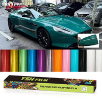 Film de protection de peinture automobile TPU à changement de couleur 7,5 mil, anti-rayures, auto-réparateur, barrière UV-infrarouge, enveloppement de carrosserie, garantie 5 ans