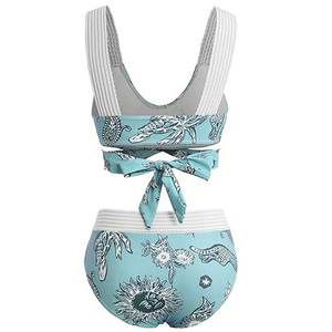 Conjunto de Bikini Sublimado para Mujer, Totalmente Personalizado, Estilo Perfecto, Gran Venta, Precio Razonable, Conjunto de Bikini Sublimado para Hombre - Product Image 6