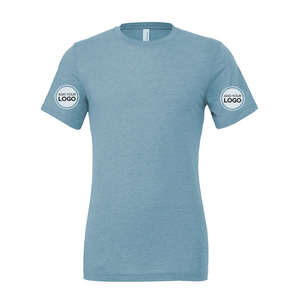 Camiseta de Algodón, Camisetas de Manga Corta Lisas, Camiseta Unisex de Cuello Redondo CVC de Next Level - Product Image 2