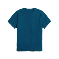 T-shirt Homme Premium à Coupe Standard 100% Coton Respirant Manches Courtes 180g avec Coutures Latérales Logo Personnalisé OEM ODM Vente en Gros
