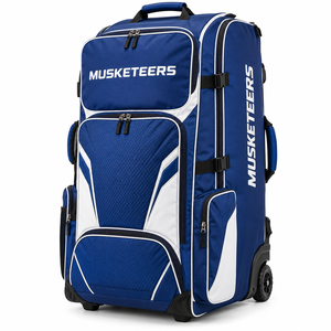 Sacs de rangement tout-en-un pour le cricket, sacs de cricket pour les jours de match avec roulettes et compartiment à chaussures - Product Image 6