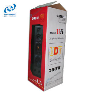 Sistema de altavoces Multimedia para el hogar, caja de cartón corrugado, cartón de 5 capas duradero, hecho a medida - Product Image 2