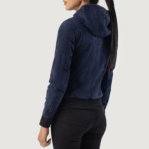 Women's Premium Varsity <b>Jacket</b> Zipper Soft Fabric Custom Made Comfortable Fit Breathable Premium Finish Quality Stitching Soft - Product Image 4