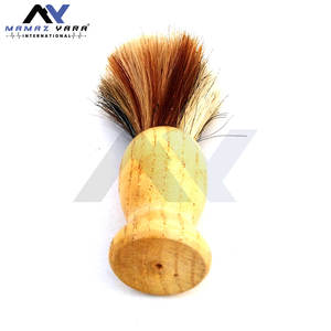 Pinceau à raser professionnel avec manche en bois, poils de blaireau pur, outil de rasage traditionnel pour hommes, pour le rasage humide et le soin de la barbe - Product Image 6