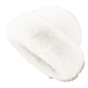 Nuevo 2024 mujeres de piel sintética Casual felpa cubo sombrero invierno cálido al por mayor - Product Image 6