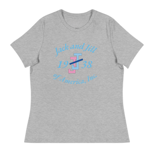 T-shirt décontracté pour femme, gris chiné, lettres graphiques, col rond, coton doux, manches courtes, vêtement de mode décontracté - Product Image 2