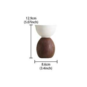 Home Garden Decor Wooden Resin Pattern Bakhoor Wedding Religious Aromatic Fragrance Durable Wood Incense <b>Burner</b> Stick Holder - Product Image 2