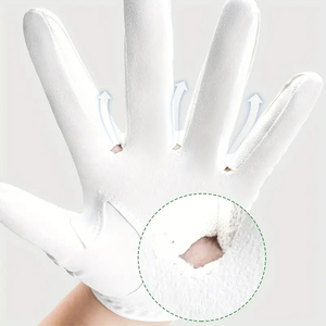 Gants de golf en cuir pour hommes, de haute qualité, personnalisés, pour l'entraînement en plein air, vente en gros - Product Image 3