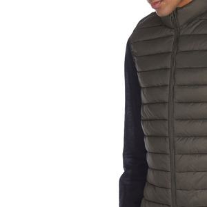 เสื้อกั๊กขนเป็ดสำหรับผู้ชายเสื้อขนเป็ดมีซิปด้านหน้าแบบเต็ม - Product Image 4