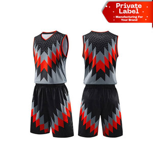 Jersey and Shorts Custom Basketball Uniform Team Kit Training Academy Basketball Uniform Wholesale Moisture Wicking Wear - Product Image 1