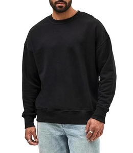 Men's Stylish Long Sleeve Sweatshirt New Collection Solid Color Comfortable Plus Size Waterproof Neck Shoulder Slope Bangladesh - Product Image 1