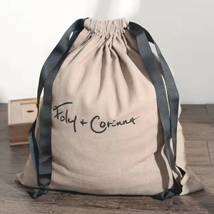 Sac à dos à cordon Foley + Corin en tissu de coton, minimaliste, unisexe, pour usage quotidien - Product Image 6