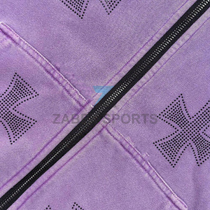Sudadera con Pedrería Personalizada para Hombre, Sudadera con Capucha con Pedrería para Hombre al por Mayor, Proveedor Premium de Moda - Product Image 3