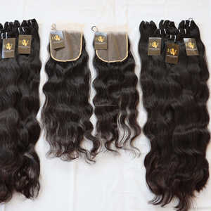 Vendeurs de cheveux vierges en gros de qualité supérieure Produits de cheveux brésiliens vierges bruts 100% paquets de cheveux humains naturels - Product Image 1