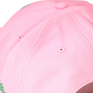 Gorra Rosa con Logotipo AKA Crest, Gorra de Béisbol de Primera Calidad, Correa Ajustable, Estilo Casual, para Mujer, Suave y Cómoda - Product Image 6