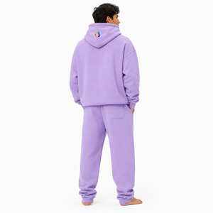 Traje de lana extragrande para hombre, ofrece una textura de lana acogedora, un ajuste holgado y cómodo, mangas largas y cobertura cálida para uso casual OEM - Product Image 3