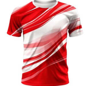 เสื้อยืดกีฬาถักนิตติ้งโพลีเอสเตอร์ 100% แบบสั่งทำพิเศษ ระบายอากาศได้ดี แห้งเร็ว เป็นมิตรกับสิ่งแวดล้อม ป้องกันรังสียูวี แขนสั้น ทรงปกติ คอเสื้อแบบมาตรฐาน สำหรับผู้ชาย OEM - Product Image 1