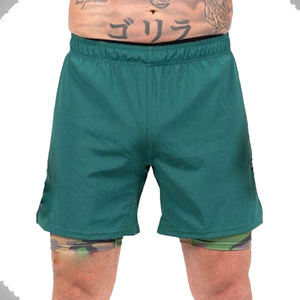 Shorts de boxe MMA respirants et écologiques à séchage rapide, taille élastique, personnalisables, vente en gros, arts martiaux du Pakistan, les plus vendus - Product Image 1