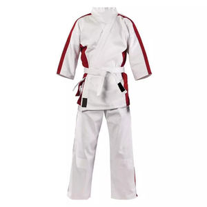 Nouvel uniforme de BJJ 2026 OEM de haute qualité pour combattants de karaté, en commande en gros, tissu polyester/coton 120g, qualité économique - Product Image 4