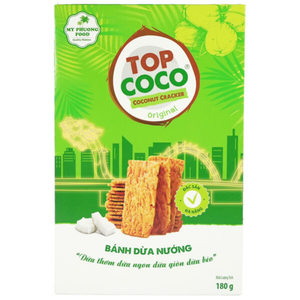 Croustilles de noix de coco originales TOPCOCO 180g, best-seller, prix compétitif, vente en gros, export - Product Image 1