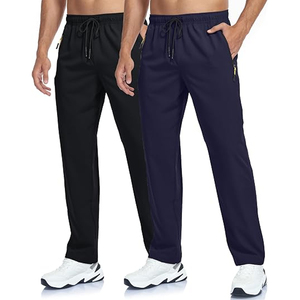 Pantalon de running en tissu polaire coton respirant, léger et à séchage rapide, qualité supérieure, pour homme, jogging, entraînement, fitness, athlétisme - Product Image 4