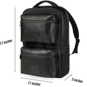 Mochila de cuero de moda personalizada de alta calidad, impermeable, en venta en línea. - Product Image 4