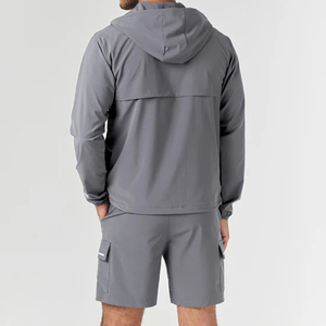 2026 Custom Puff Print Logo Women Two Piece Hoodie <b>Set</b> Cut <b>Sew</b> Cotton Joggers Sun Faded Cropped Hoodie and Short <b>Set</b> - Product Image 5