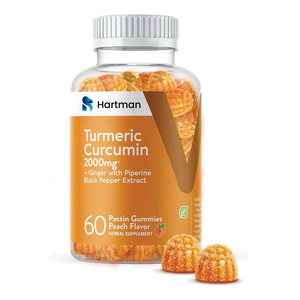 Complément alimentaire à base de plantes, gommes à la curcumine, extrait d'herbes, gommes à mâcher molles - Product Image 3