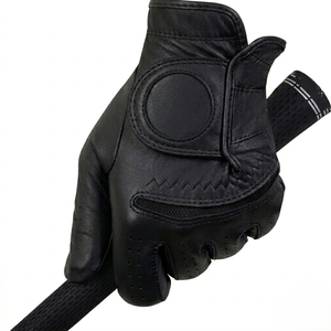 Guantes de Golf Personalizados de Cuero Genuino con Cierre de Tirón, Guantes de Golf de Cuero Premium para Jugadores, Guantes de Piel de Oveja Transpirables - Product Image 2