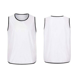 Maillots d'entraînement de football réversibles imprimés bicolores, gilets de match, vêtements de sport respirants pour équipes de football - Product Image 6